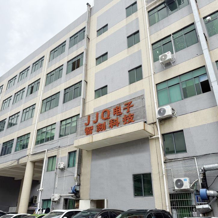 JJQ Electronics Zhike Technology factory building exterior view, custom fixture and test jig manufacturer