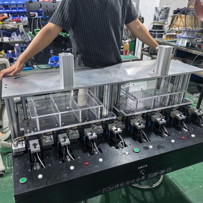 Custom ICT FCT test fixture for PCBA functional testing