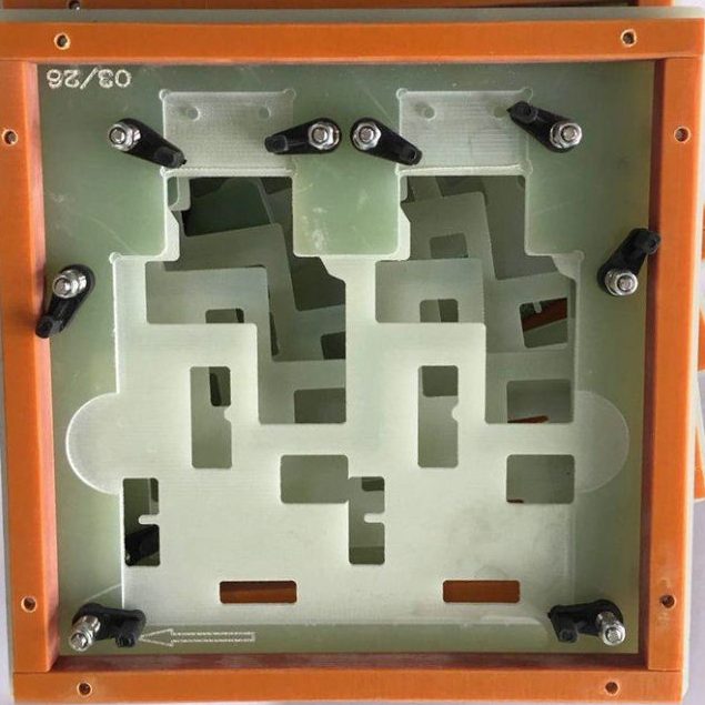 FR4 wave soldering pallet, PCB wave solder fixture with quick toggle clamps