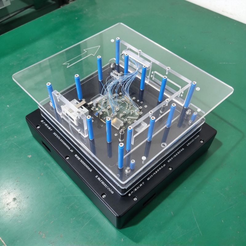 ICT test fixture matched for TRI tester, custom needle bed for high density PCBA circuit test